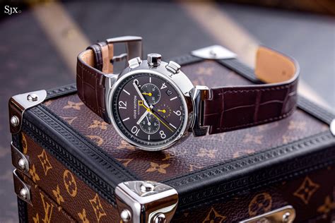 louis vuitton tambour chronograph.